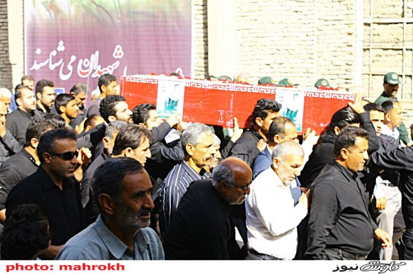 گزارش تصویری/ تشییع پیکر جانباز شهید علیرضا خراسانی در گرگان