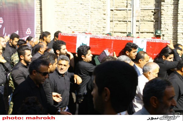 گزارش تصویری/ تشییع پیکر جانباز شهید علیرضا خراسانی در گرگان