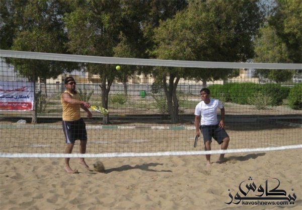 مسابقات تنیس ساحلی قهرمانی کشور در استان گلستان آغاز شد