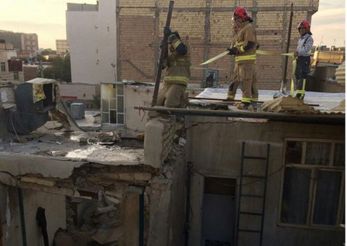 یک واحد مسکونی در باقرشهر دچار حریق شد