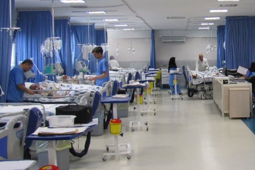بیمارستان صیادشیرازی گرگان برای درمان بیماران کرونا قرنطینه شد