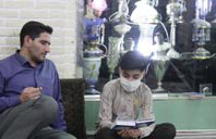 آیین شب قدر با رعایت پروتکل بهداشتی در یزد برگزار شد