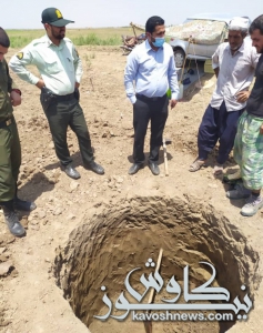 چهاردهمین چاه غیر مجاز طی سال جاری شناسایی شد