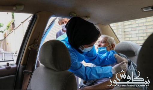 نخستین مرکز خودرویی واکسیناسیون در گلستان آغاز به کار کرد