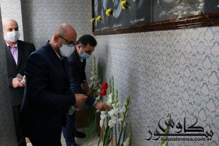 میثاق اعضای شورای شهر و شهردار گرگان با شهدای 5آذر