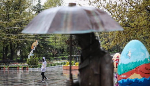  استمرار بارش های پراکنده در گلستان/کاهش دما از روز دوشنبه