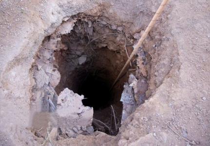  حبس شدن کارگر کرجی در چاه ۳۰ متری