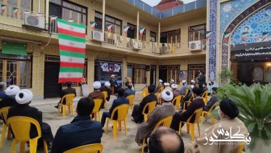 تجمع طلاب گلستانی در محکومیت اقدام تروریستی در حرم مطهر رضوی