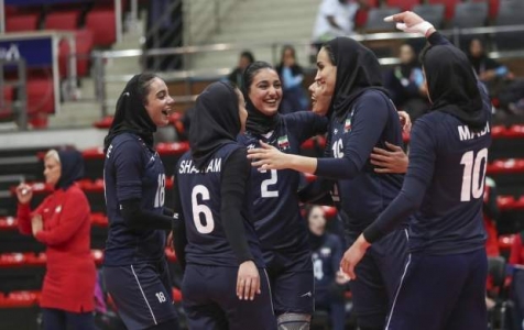 طلسم ۵۶ ساله والیبال زنان ایران شکسته شد